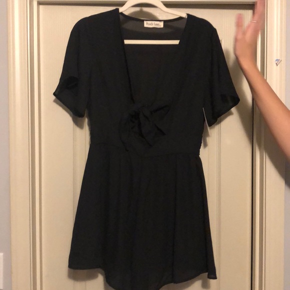 Peach Love California Dresses & Skirts - Black romper, never worn